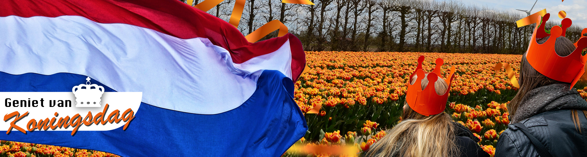 Geniet van koningsdag in Zeewolde